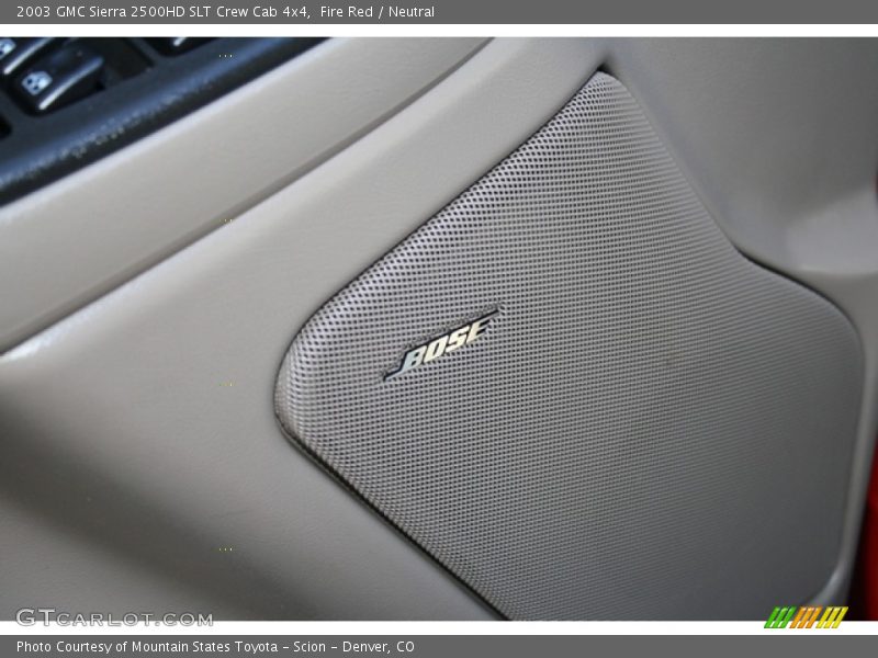 Fire Red / Neutral 2003 GMC Sierra 2500HD SLT Crew Cab 4x4