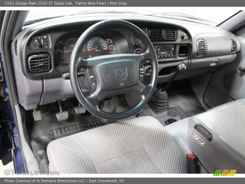 Dashboard of 2001 Ram 2500 ST Quad Cab