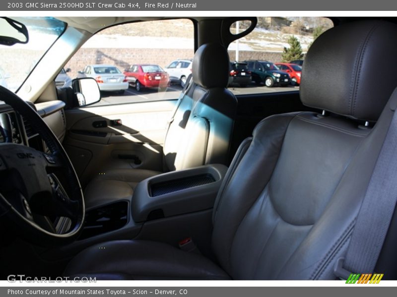 Fire Red / Neutral 2003 GMC Sierra 2500HD SLT Crew Cab 4x4