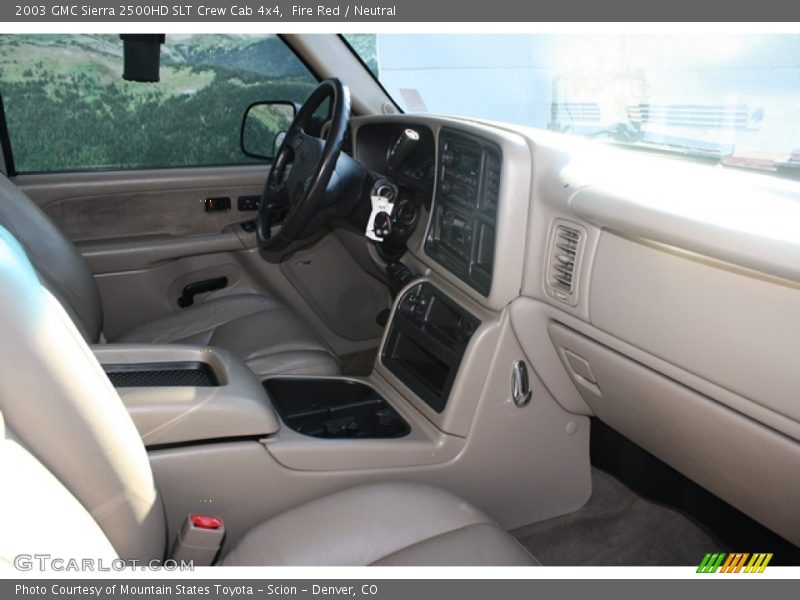Fire Red / Neutral 2003 GMC Sierra 2500HD SLT Crew Cab 4x4