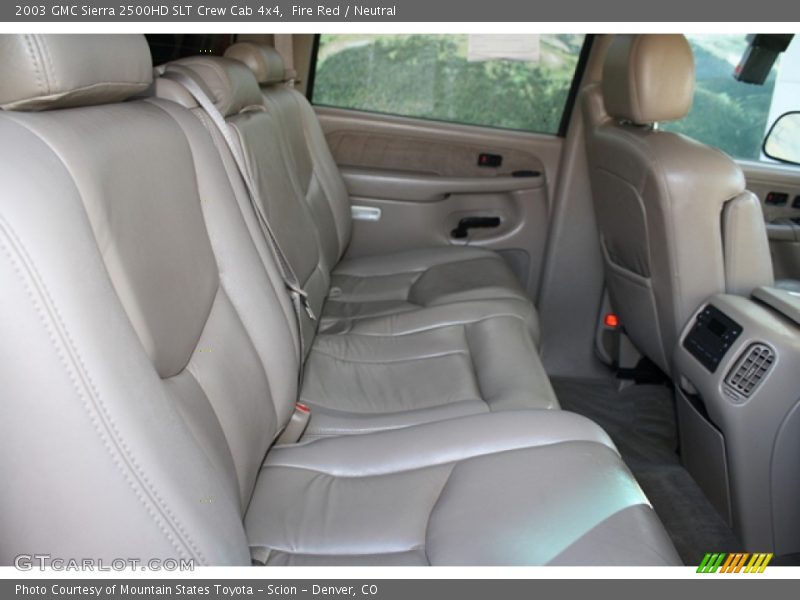 Fire Red / Neutral 2003 GMC Sierra 2500HD SLT Crew Cab 4x4