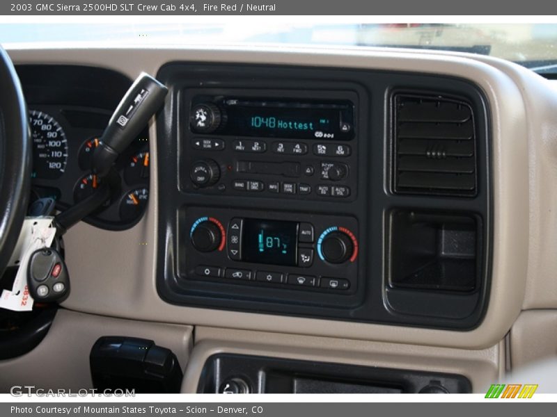 Fire Red / Neutral 2003 GMC Sierra 2500HD SLT Crew Cab 4x4