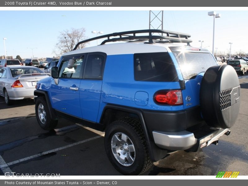 Voodoo Blue / Dark Charcoal 2008 Toyota FJ Cruiser 4WD