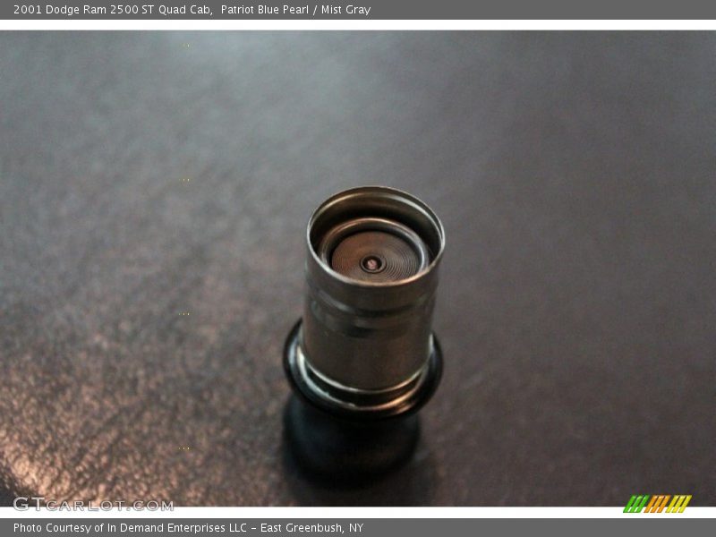 Patriot Blue Pearl / Mist Gray 2001 Dodge Ram 2500 ST Quad Cab