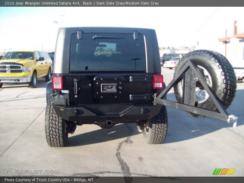 Black / Dark Slate Gray/Medium Slate Gray 2010 Jeep Wrangler Unlimited Sahara 4x4