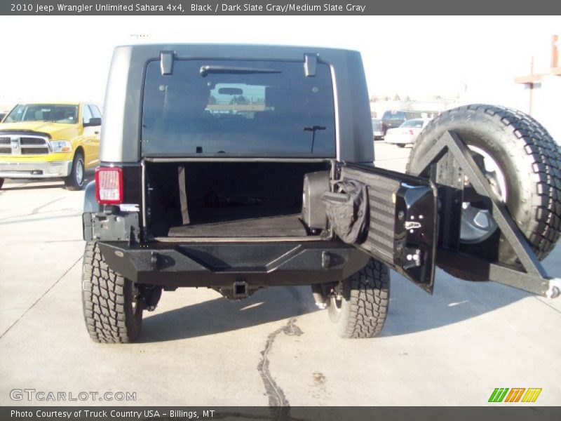 Black / Dark Slate Gray/Medium Slate Gray 2010 Jeep Wrangler Unlimited Sahara 4x4