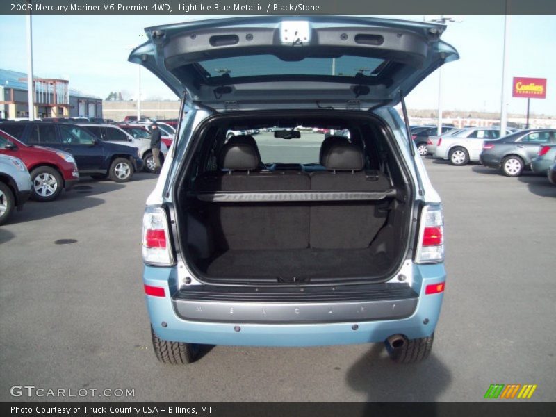 Light Ice Blue Metallic / Black/Stone 2008 Mercury Mariner V6 Premier 4WD