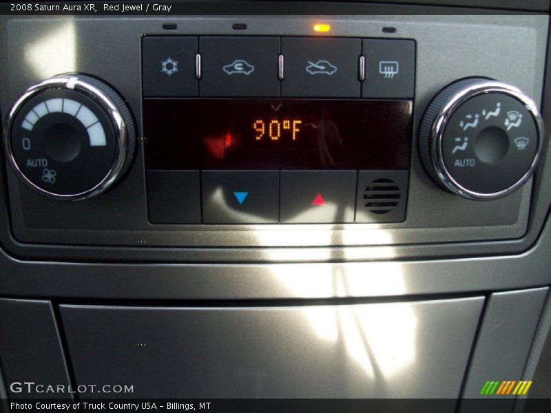 Red Jewel / Gray 2008 Saturn Aura XR