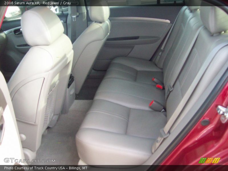 Red Jewel / Gray 2008 Saturn Aura XR