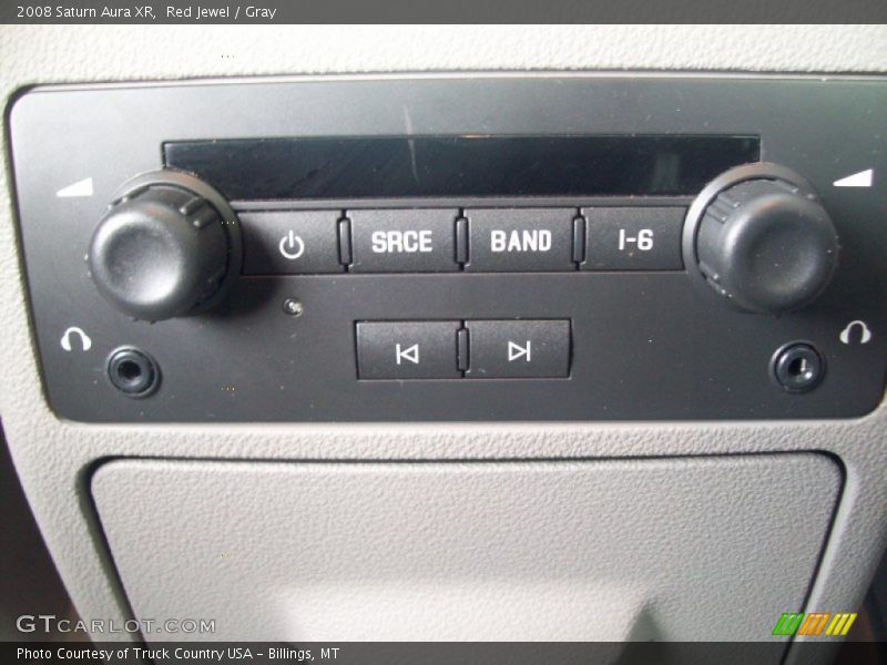 Red Jewel / Gray 2008 Saturn Aura XR