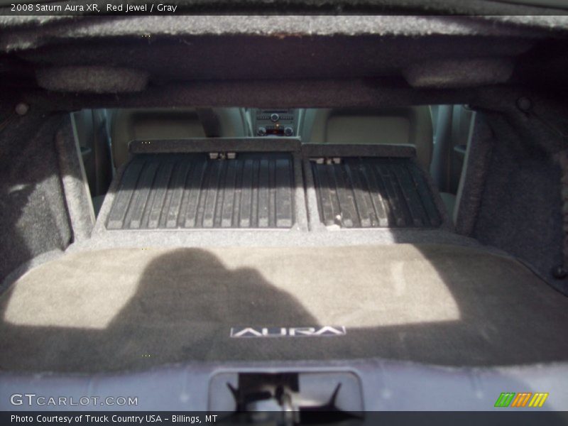 Red Jewel / Gray 2008 Saturn Aura XR