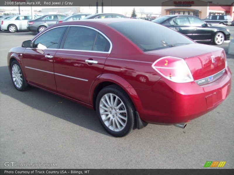 Red Jewel / Gray 2008 Saturn Aura XR