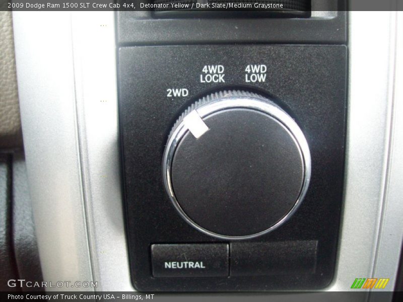 Detonator Yellow / Dark Slate/Medium Graystone 2009 Dodge Ram 1500 SLT Crew Cab 4x4