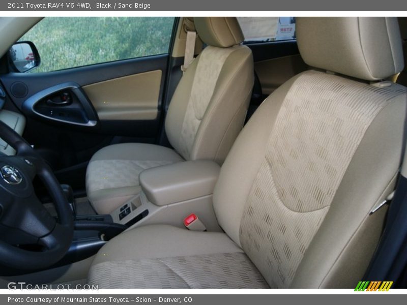 Black / Sand Beige 2011 Toyota RAV4 V6 4WD