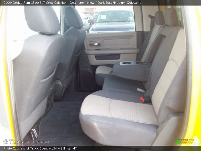 Detonator Yellow / Dark Slate/Medium Graystone 2009 Dodge Ram 1500 SLT Crew Cab 4x4