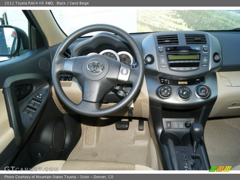 Black / Sand Beige 2011 Toyota RAV4 V6 4WD