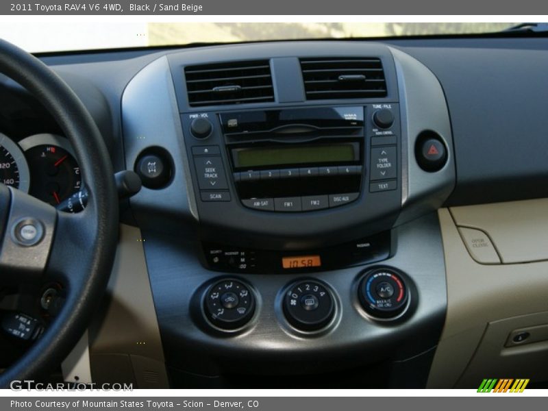 Black / Sand Beige 2011 Toyota RAV4 V6 4WD