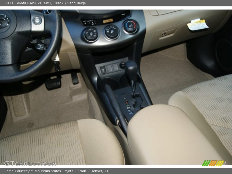 Black / Sand Beige 2011 Toyota RAV4 V6 4WD