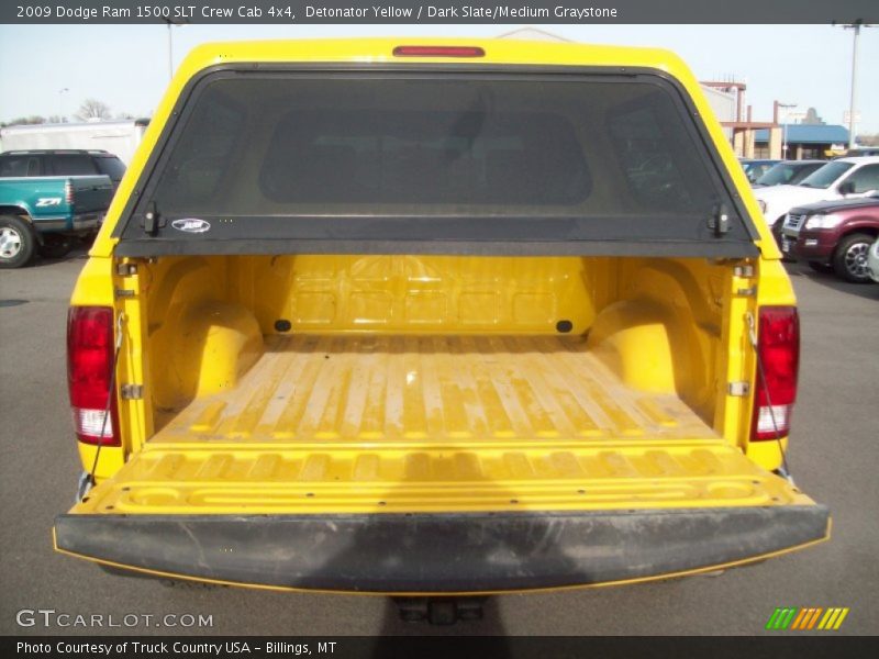 Detonator Yellow / Dark Slate/Medium Graystone 2009 Dodge Ram 1500 SLT Crew Cab 4x4