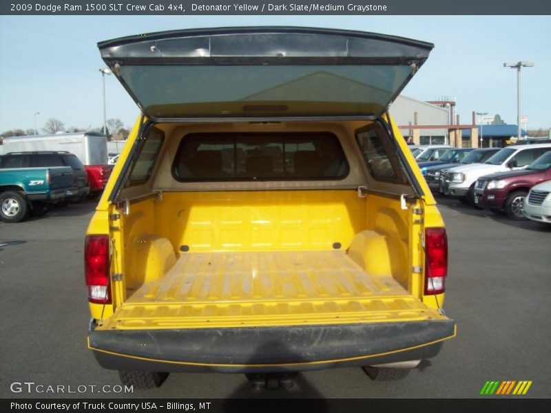 Detonator Yellow / Dark Slate/Medium Graystone 2009 Dodge Ram 1500 SLT Crew Cab 4x4