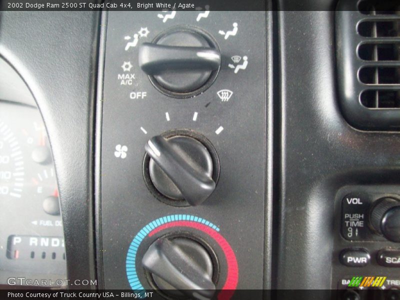Bright White / Agate 2002 Dodge Ram 2500 ST Quad Cab 4x4