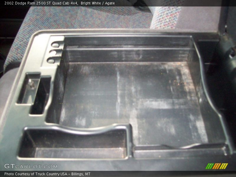 Bright White / Agate 2002 Dodge Ram 2500 ST Quad Cab 4x4