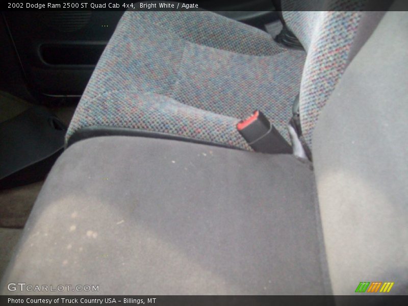 Bright White / Agate 2002 Dodge Ram 2500 ST Quad Cab 4x4