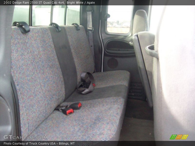 Bright White / Agate 2002 Dodge Ram 2500 ST Quad Cab 4x4
