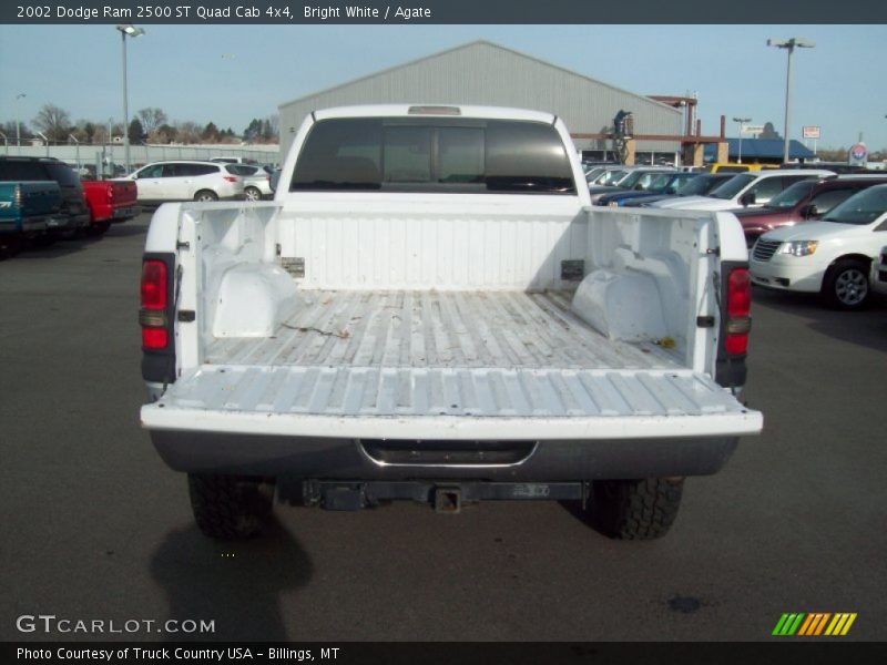 Bright White / Agate 2002 Dodge Ram 2500 ST Quad Cab 4x4