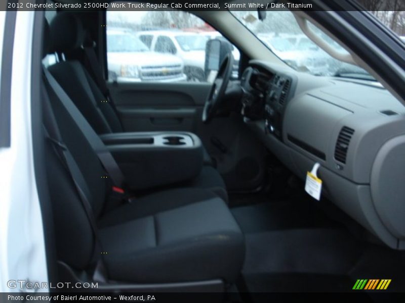 Summit White / Dark Titanium 2012 Chevrolet Silverado 2500HD Work Truck Regular Cab Commercial
