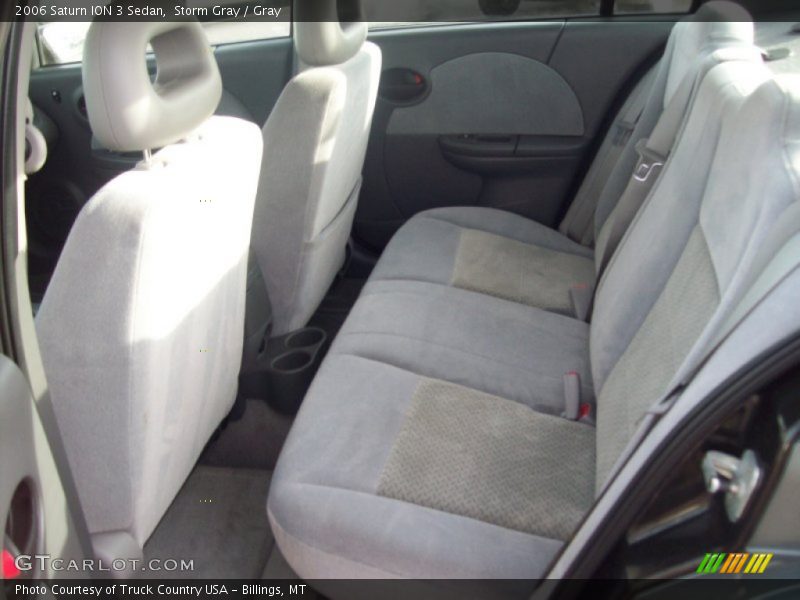 Storm Gray / Gray 2006 Saturn ION 3 Sedan
