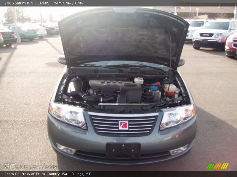 Storm Gray / Gray 2006 Saturn ION 3 Sedan