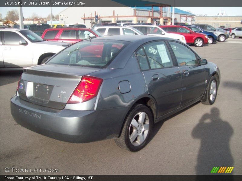 Storm Gray / Gray 2006 Saturn ION 3 Sedan