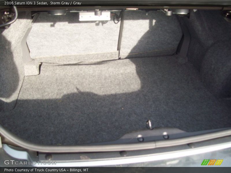 Storm Gray / Gray 2006 Saturn ION 3 Sedan