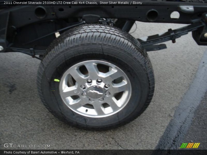  2011 Silverado 2500HD LTZ Crew Cab 4x4 Chassis Wheel