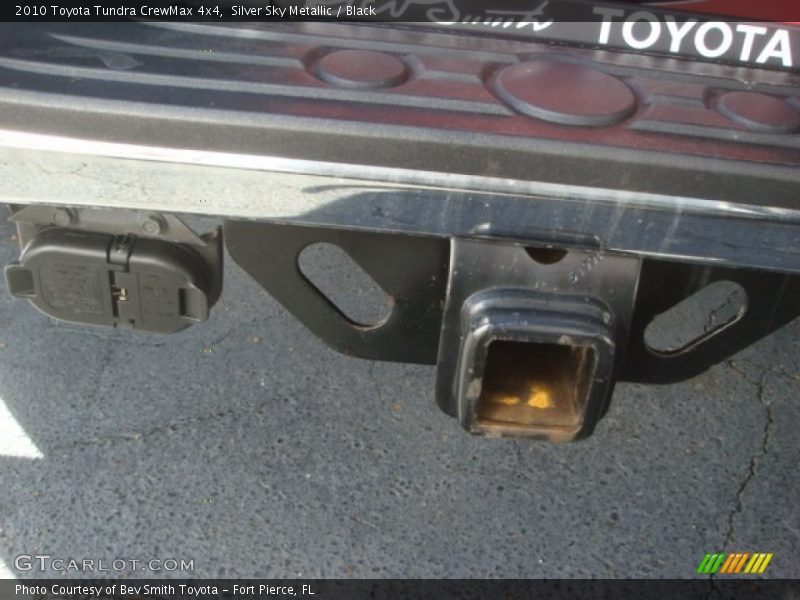 Silver Sky Metallic / Black 2010 Toyota Tundra CrewMax 4x4