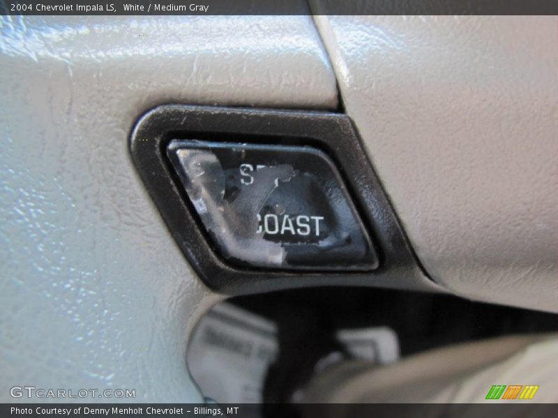 White / Medium Gray 2004 Chevrolet Impala LS