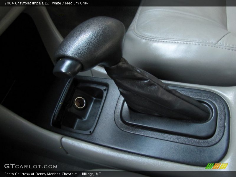 White / Medium Gray 2004 Chevrolet Impala LS