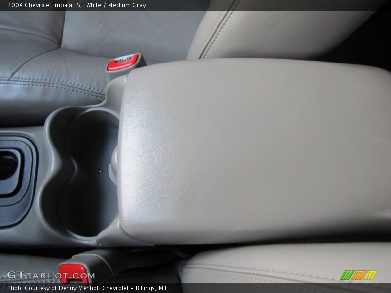 White / Medium Gray 2004 Chevrolet Impala LS