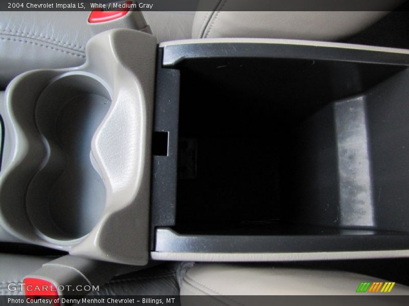 White / Medium Gray 2004 Chevrolet Impala LS