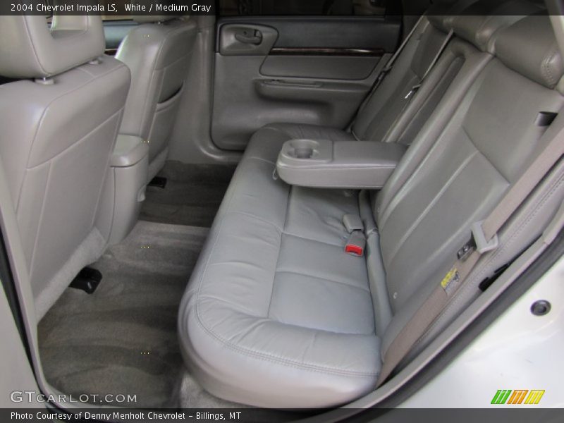White / Medium Gray 2004 Chevrolet Impala LS