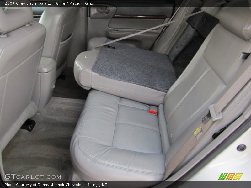 White / Medium Gray 2004 Chevrolet Impala LS