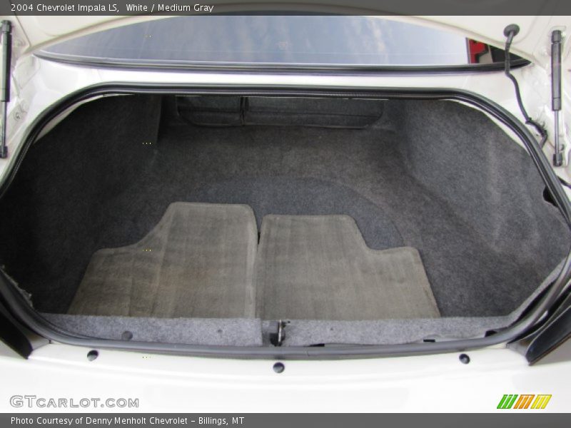 White / Medium Gray 2004 Chevrolet Impala LS