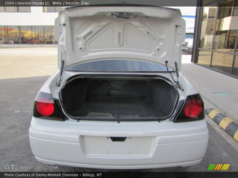 White / Medium Gray 2004 Chevrolet Impala LS
