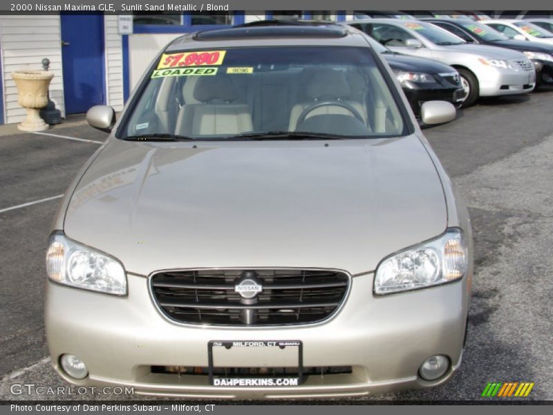 Sunlit Sand Metallic / Blond 2000 Nissan Maxima GLE