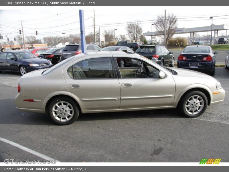 Sunlit Sand Metallic / Blond 2000 Nissan Maxima GLE