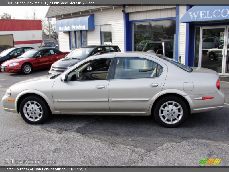 Sunlit Sand Metallic / Blond 2000 Nissan Maxima GLE