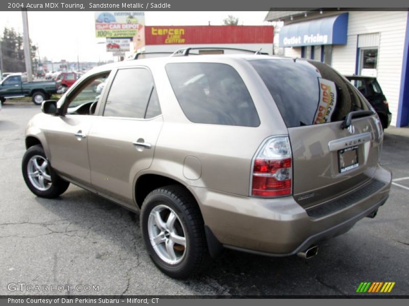 Sandstone Metallic / Saddle 2004 Acura MDX Touring