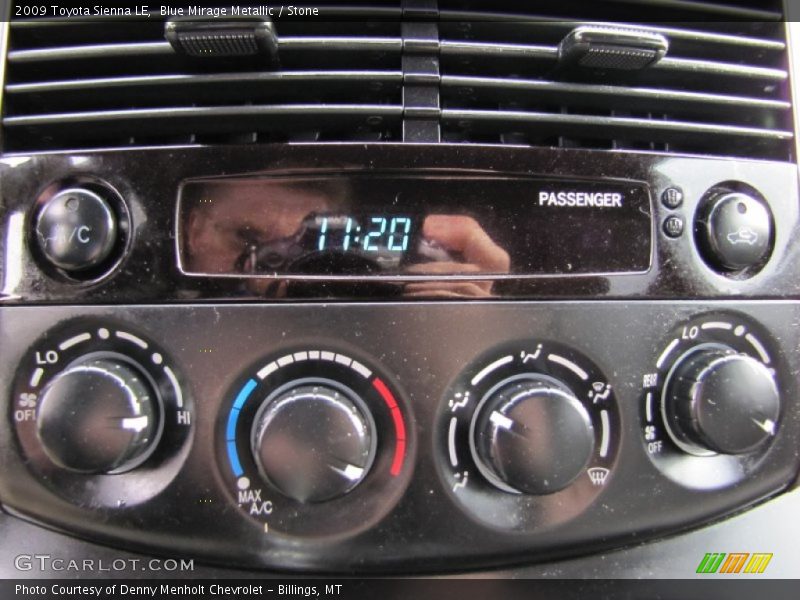 Blue Mirage Metallic / Stone 2009 Toyota Sienna LE