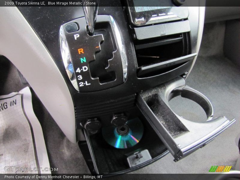 Blue Mirage Metallic / Stone 2009 Toyota Sienna LE